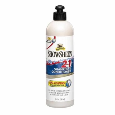 Absorbine ShowSheen 2 v 1, šampon in balzam, 591 ml