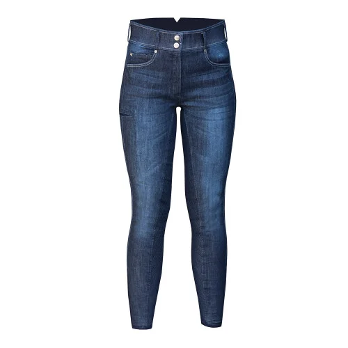 Equetech jahalne hlače Ultimo Denim 3