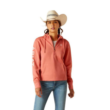 Ariat pulover Hoodie, marelična, XS